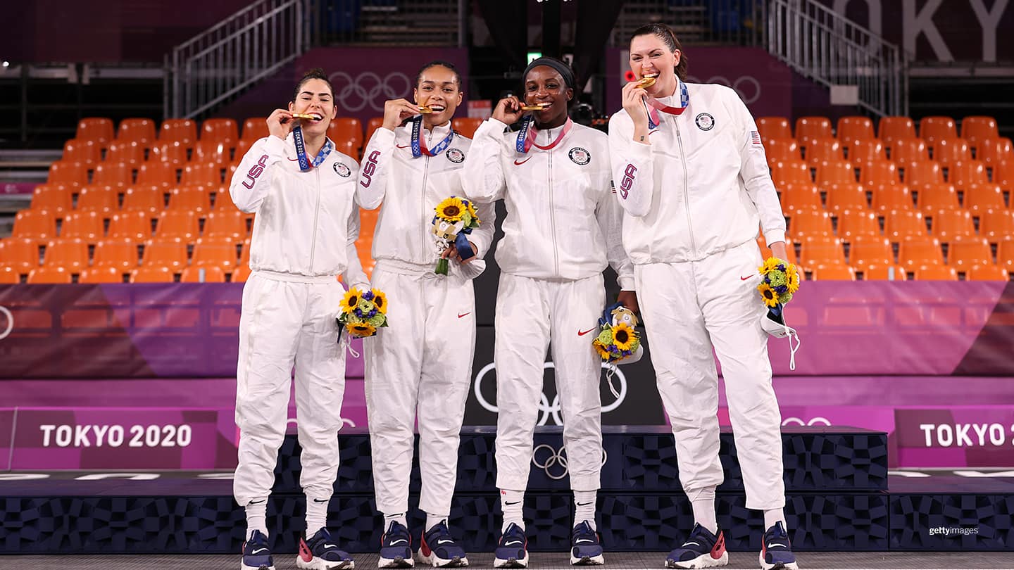 Team Usa In The Sports Olympic Debut Usa Basketball Claims First Ever 3x3 Gold Medal In Tokyo 8189